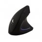 Wireless Mouse 2.4GHz Game Ergonomic Design Vertical Mouse 1600DPI USB Mice Black