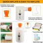 New Portable Air Pump USB Rechargeable For Inflatables Quick Inflate Deflate