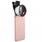 ZOMEI 37mm 0.45X Clip On Wide Angle Camera Lens For iPhone/Android CellPhone Silver