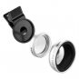 ZOMEI 37mm 0.45X Clip On Wide Angle Camera Lens For iPhone/Android CellPhone Silver