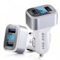 3.1A Dual 2 USB Charger Adapter Car Voltmeter Battery Voltage Monitor YC-18