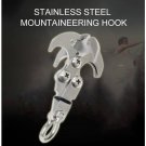 Folding Gravity Grappling Hook Outdoor Climbing Claw Survival Carabiner Tool Set