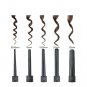 5 In 1 Zebra Hair Curler Curling Iron Curling Wand Set Ceramic Hair Crimper Plug UK