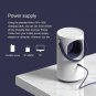 Purple Vortex LED Electronic Mosquito Killer Lamp Indoor Insect Repellent UV