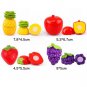 29PCS/SET Unique Children Kids Cutting Fruit Vegetable Food Play Kitchen Toys