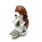 Portable Mini Funny Cute Pet USB Gadgets Humping Spot Dog For Laptop PC Gift Brown