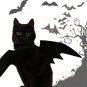 Bat Wings Vampire Black Cute Fancy Dress Up Halloween Pet Dog Cat Costume