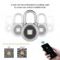 BT Bluetooth Fingerprint Smart Keyless Lock Waterproof APP Anti-Theft Grey