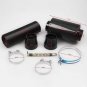 76mm 3" Car Filter Box Title Carbon Fiber Induction Ram Cold Air Intake System