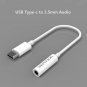 Vention CFCWA Male Type-C To Female 3.5mm Jack Audio Cable Headphone Earphone