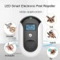LED Ultrasonic Pest Repeller Sound Waves Mice Mosquito Insect Fly Killer US Plug
