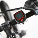 NEW Bike Cycling Computer LCD Odometer Speedometer Stopwatch SD-548B
