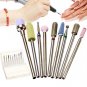 9Pcs Nail Drill Bits Set 3/32" Cuticle Clean Electric Manicure and Pedicure kit