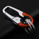 Stainless Steel Buckle Carabiner Keychain Key Ring Hook Outdoor Climbing