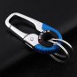 Stainless Steel Buckle Carabiner Keychain Key Ring Hook Outdoor Climbing