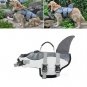 Dog Life Jacket Large Pet Float Coat Dogs Lifesaver Safety Vest Shark Size L