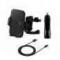 Car Phone Holder Wireless Charger For 4-6.3inch Phone With Charger Head