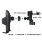 Car Phone Holder Wireless Charger For 4-6.3inch Phone With Charger Head