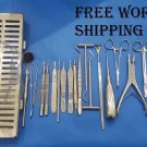 Implantology Basic-A Kit Dental Dentist Implant Surgery Surgical Instruments Set