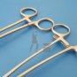 Debakey Atraumatic Vascular Clamps Forceps Surgical Instruments 2 Pieces