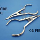 Elastic Separating Pliers Dental Orthodontic Dentist Braces Instruments 2 Pieces