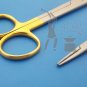 Dressing Scissors & Mosquito Forceps TC Surgery Surgical Instruments 2 Pieces