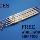 Orthodontic Ligature Director Tucker & Band Pusher Dental Instruments 5 Pieces