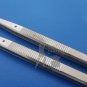 Corn Suturing Plier Dental Implant Micro Surgery Surgical Instruments Gold 2 Pcs