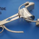 Collin Abdominal Retractor Two Blade with Centre Blade General Surgery Free Ship