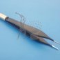 Adson Bipolar Forceps Non Stick Reusable 12 cm 0.5 mm Tip with Silicone Cord