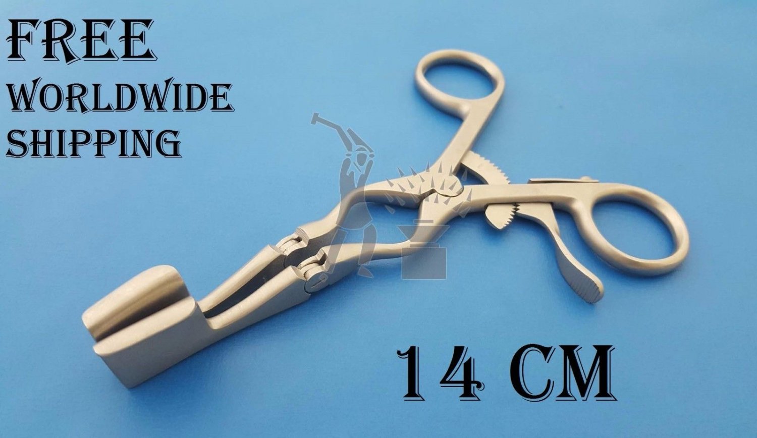 Self Retaining Retractor Movable Solid Blades 14 cm Medical Surgery Retractors
