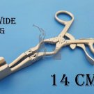 Self Retaining Retractor Movable Solid Blades 14 cm Medical Surgery Retractors