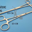 Debakey Atrauma Vascular Clamps Forceps Surgical Instruments 2 Pieces