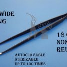 American Bipolar Forceps Non Stick Reusable 18 cm 1 mm Tip Free Shipping