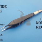 European Bipolar Forceps Adson Non Stick Reusable 12 cm 1 mm Tip Free Shipping