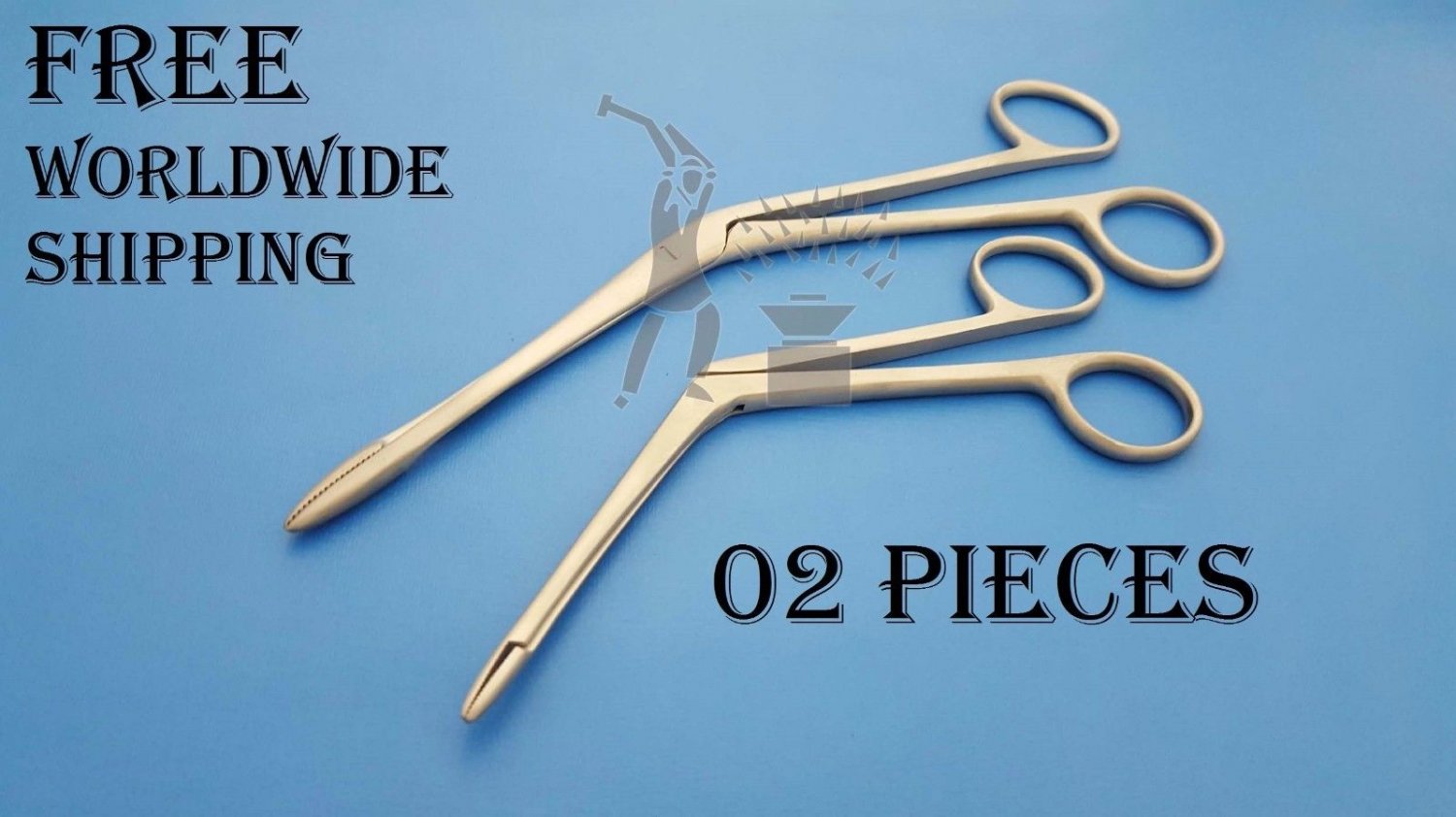 Hartman Alligator Ear Dressing Forceps Serrated Jaws ENT Surgical Instruments 2