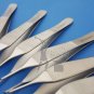 Adson Dressing Dissecting Tissue Forceps 1x2 Teeth Serrated Plastic Surgery 6 pc