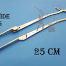 Museux Uterine Vulsellum Forceps 2 x 2 Teeth Universal Openable Joint Free Ship