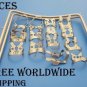 Basic Dental Rubber Dam Clamps and Rubber Dam Frames Set of 16 Pieces