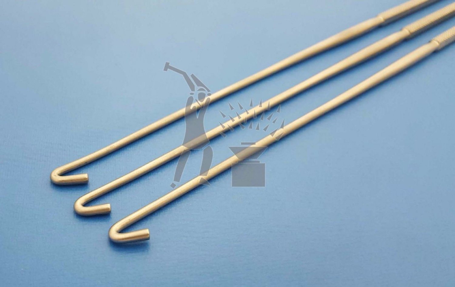 Rosser Crypt Hook 24 cm Medical Surgical Orthopedic Skin Hooks 3 Pcs