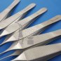 Adson Tissue Forceps Serrated & 1x2 Teeth Delicate Micro Surgical Forceps 6 pcs
