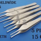 Adson Dressing & Tissue Forceps 1 x 2 Teeth 15 cm Surgical Forceps Instruments