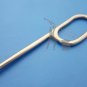 Lane Bone Elevator Slight Curve Ring Handle 10" Orthopedic Bone Instruments