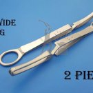 Doyen Towel Clip With Cross Action Surgical Medical Operating Instruments 2 Pcs