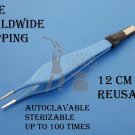 Adson European Bipolar Forceps Reusable 12 cm 1 mm Tip Premium Quality