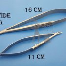 Castroviejo Needle Holder, Dental Implant Micro Surgical Instruments Set 2 Piece