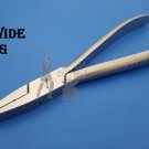 Flat Nose Pliers with end and side grooves Bone Surgical Surgery Instruments