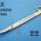 Zeppelin Super Cut Parametrium Scissors OB/Gyn Instruments Curved 22 cm