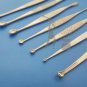 Bone Curettes Orthopedic Assorted Sizes Double Ended 7 Pcs Free Shipping