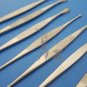 Bone Curettes Orthopedic Assorted Sizes Double Ended 7 Pcs Free Shipping